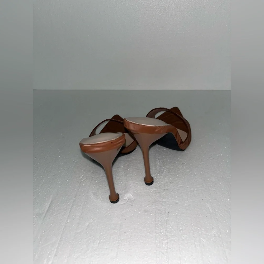 👠Elegant Brown High Heel Mules👠 - Picture 6 of 6